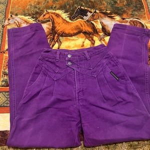 Beautiful purple Rockies!